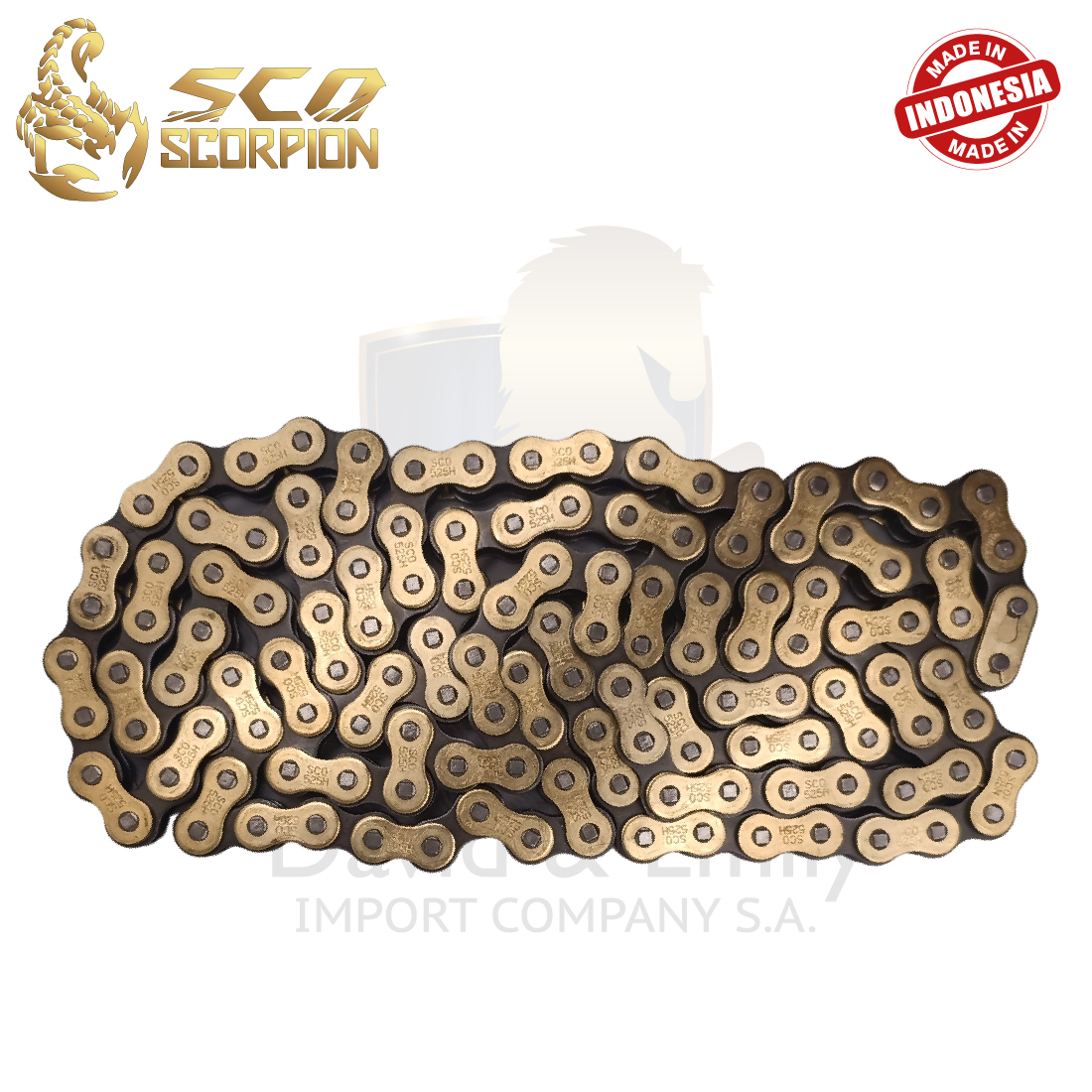 KIT ARRASTRE 428H-120L SUZUKI AX 4 14TX35 SCO - Imagen 3