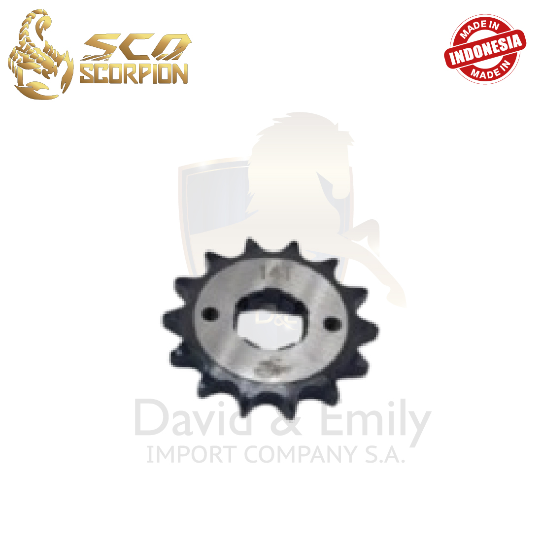 KIT ARRASTRE 428H 132L 14X41 YAMAHA XTZ150 - Imagen 3