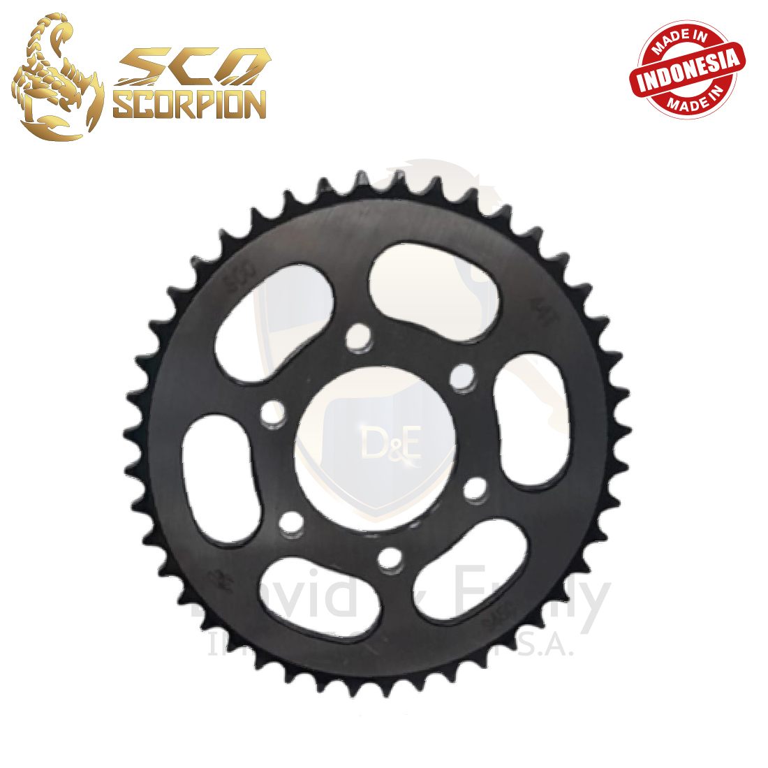 KIT ARRASTRE 428H-132L BAJAJ CT125 6H 14X44 SCO - Imagen 3